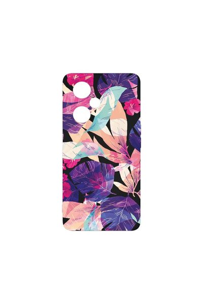 bestcase Θήκη Σιλικόνης Premium, Συμβατή με OPPO A59 5G, Τροπικά Λουλούδια, Λ...