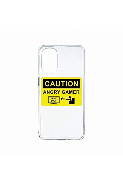 bestcase Husa Silicon, Compatibila Cu Motorola Moto G62 5G, Angry Gamer, Rezi...