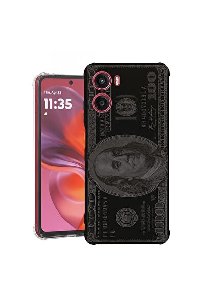 bestcase ¬Æ Husa pentru Motorola Moto G06 cu Design MR. Franklin 100 dollar, ...