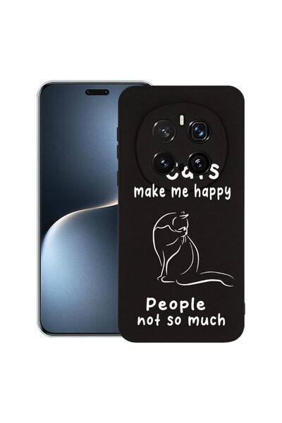 bestcase Husă Premium Silicon pentru Honor Magic7 Pro, Pisici și Oameni, 1926...