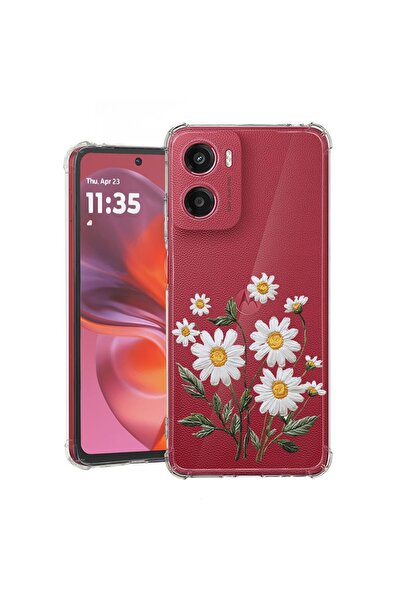 bestcase ¬Æ Husa Anti Shock Compatibila cu Motorola Moto G05 / E15, Floral - ...