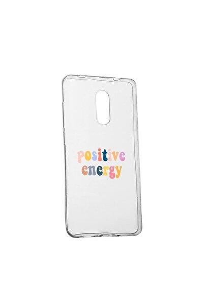 bestcase Husa cu mesaj Positive Energy, pentru Nokia 1 Plus, rezistenta la uz...