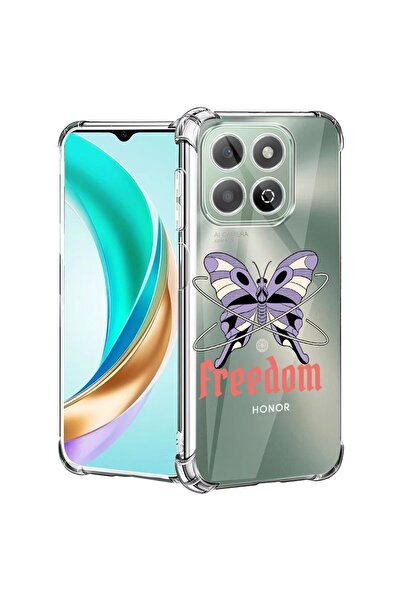 bestcase ¬Æ Husa compatibila Honor X8C, Anti Shock 1.5MM, Freedom - Butterfly...