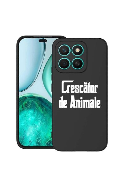 bestcase Калъф за Honor X8C, Стил  "Патрон на животните ", Тънък силиконов 0....