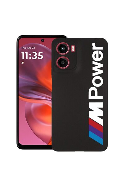 bestcase Θήκη για Motorola Moto G06 με σχέδιο BMW M Power, TPU Ματ Εξαιρετικά...