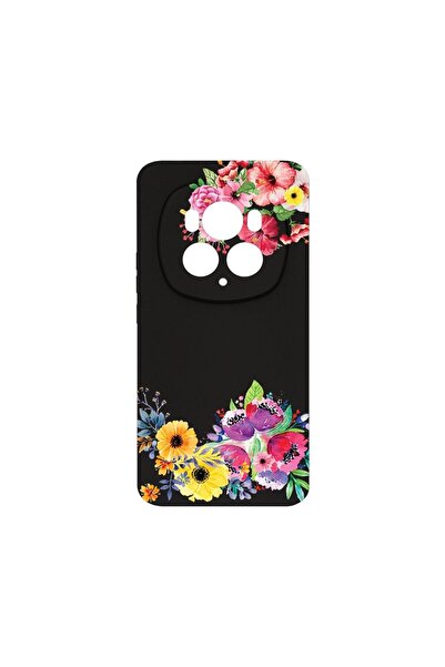 bestcase Θήκη Premium Σιλικόνης, Συμβατή με Honor Magic6 Pro, Λουλούδια, Λεπτ...