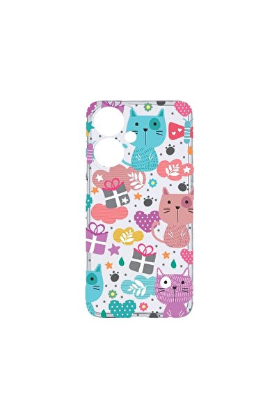bestcase Διαφανής Θήκη Σιλικόνης, Συμβατή με Honor X7b, Σχέδιο Χαριτωμένη Γάτ...
