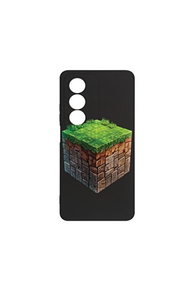bestcase Husa Pentru OPPO A80, BestCase¬Æ Slim Premium Silicon 1.2MM, Minecra...