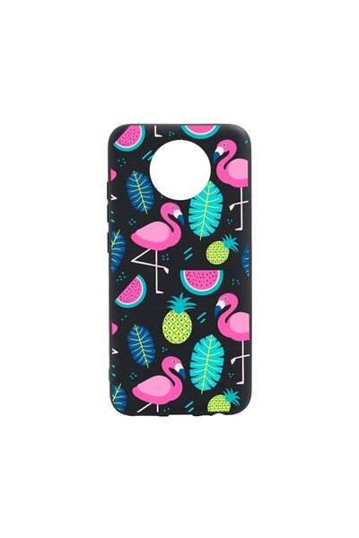 bestcase Θήκη σιλικόνης συμβατή με Nokia C30, Φλαμίνγκο, ανθεκτική στη φθορά,...