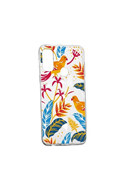 bestcase Husa Silicon Compatibila cu Motorola Moto E40, Colored Birds, rezist...