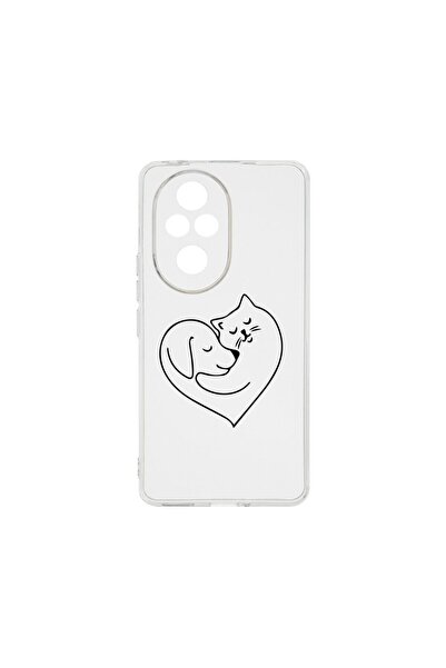 bestcase Husă transparentă din silicon de 2MM, compatibilă cu Honor 200, Desi...