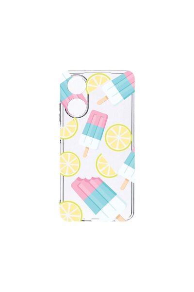 bestcase Διαφανής Θήκη Σιλικόνης 2MM, Συμβατή με OPPO A98 5G, Χρώμα Παγωτό, Α...