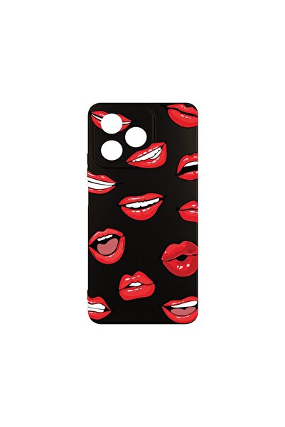 bestcase Husa pentru OPPO A40, BestCase¬Æ Slim SIlicon, Lips - Kiss Pattern, ...