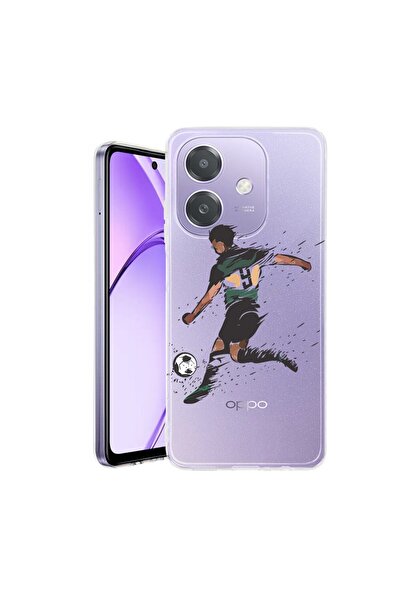 bestcase Husa pentru OPPO A40 / A40M, BestCase¬Æ Clear Silicon 2MM, Football,...