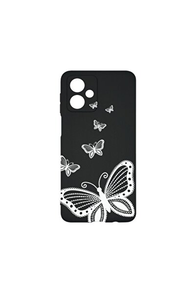bestcase Θήκη για Motorola Moto G55, BestCase® Λεπτή Σιλικόνη 0.8MM, Πεταλούδ...