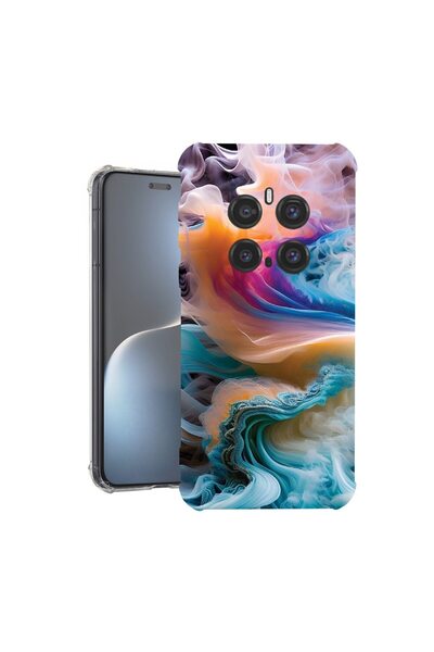 bestcase Θήκη για Honor Magic7 Pro, Αντικραδασμική 1.5MM, Υγρά Χρώματα, Προστ...
