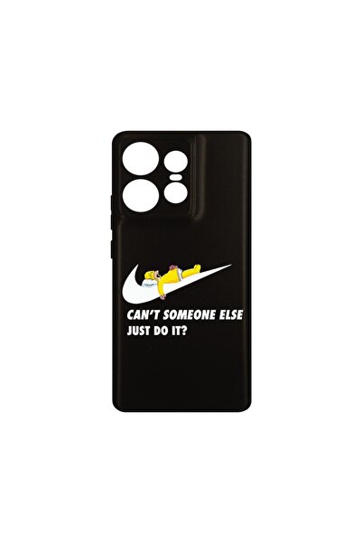 bestcase Тънък силиконов калъф 0.8ММ, съвместим с Motorola Edge 50 Pro, Симпс...