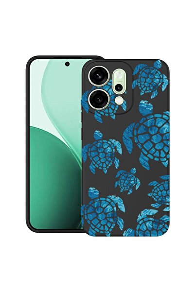 bestcase ¬Æ Husa TPU Ultra Slim Compatibila cu OPPO Reno14, Summer Turtles, 2...