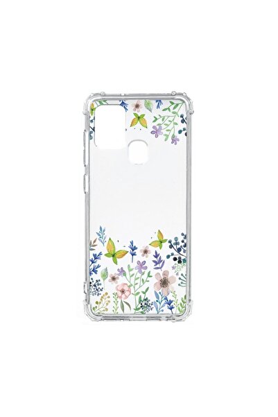 bestcase Husă Antișoc din Silicon Compatibilă cu Motorola Moto G60s, Fluturi ...