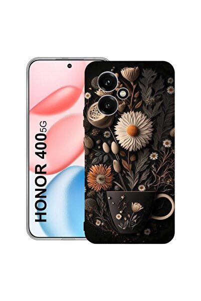 bestcase Διαφανής Θήκη Σιλικόνης για Honor 400, Χαρούμενα Λουλούδια, 2036423 ...