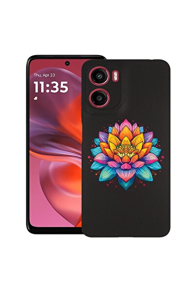 bestcase ¬Æ Husa pentru Motorola Moto E15 / Moto G05, Dream Colors Flower, Sl...