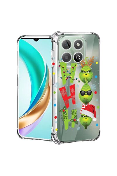 bestcase ¬Æ Husa compatibila Honor X8C, Anti Shock 1.5MM, Grinches - Ho Ho Ho...
