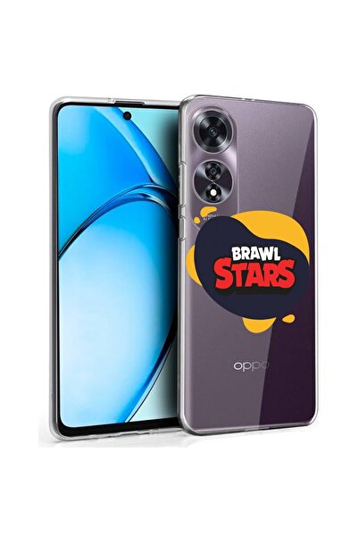 bestcase ¬Æ Husa pentru OPPO A60 4G, Clear Silicon 2MM, Brawl Stars, Antisoc,...