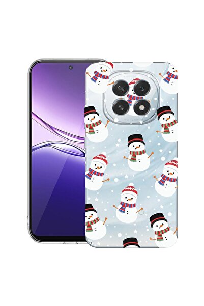 bestcase ¬Æ Husa pentru OPPO F29 Pro cu Design Snowman, Clear Slim Silicon, A...