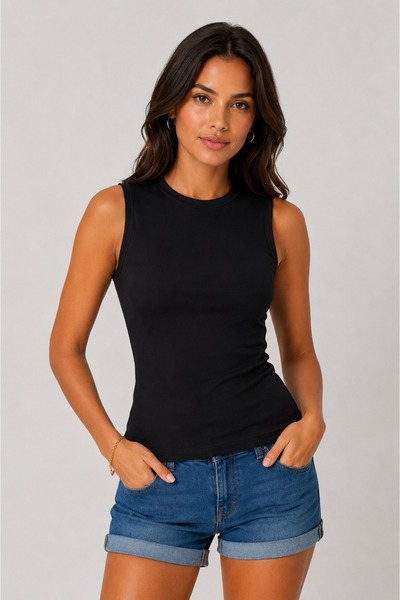 KNİTİCAL TEKSTİL İTHALAT İHRACAT SANAYİ TİCARET AŞ Tricou BULUZ fără mâneci, ...