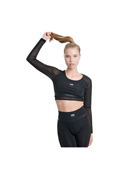 BDTK Bodytalk Γυναικείο Μακρυμάνικο Κροπ Τοπ XL