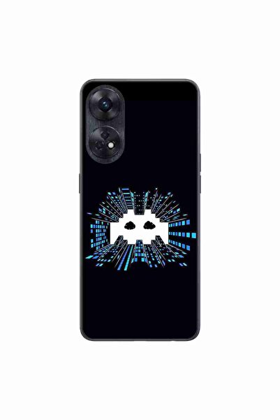 OEM Husa compatibila cu Oppo Reno8 T 4G Silicon Gel Tpu Model Sky Invaders
