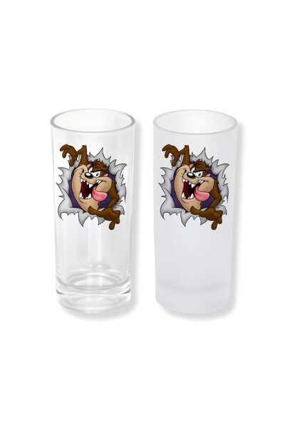 Ghostbastır Tasmanian Devil Raki Glass with Ice/Iceless Options – 1 Stylish P...