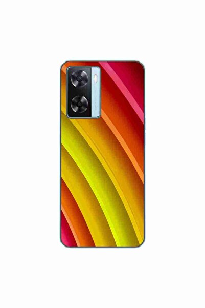OEM Husa compatibila cu Oppo A57s Silicon Gel Tpu Model Abstract Stripes