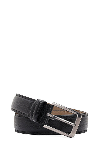 Derimod Men's Black Leather Belt 000A2D13072Ft