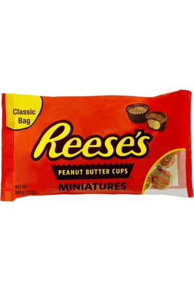 Reeses أكواب زبدة الفول السوداني المصغرة من ريس 340 جم