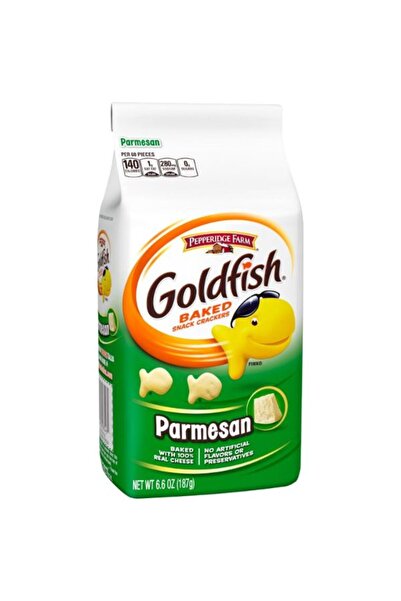 Gold Fish بسكويت جولدفيش بنكهة البارميزان 187 جرام