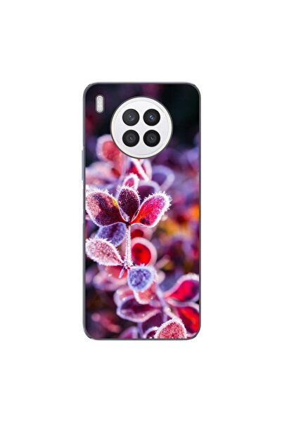 OEM Husa compatibila cu Huawei Nova 8i Silicon Gel Tpu Model Flori Inghetate