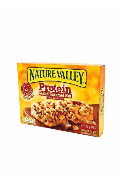 Nature Valley شريط بروتين نوتي مملح بالكريمة والجوز من إن في بروتين 40 جرام