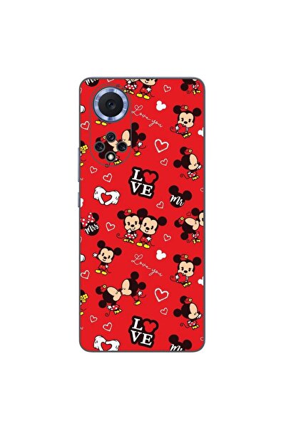 OEM Husa compatibila cu Huawei Nova 9 Silicon Gel Tpu Model Mickey Love Patte...