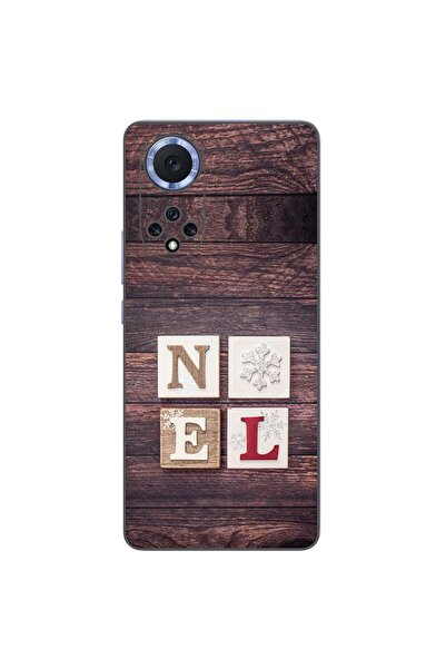 OEM Husa compatibila cu Huawei Nova 9 Silicon Gel Tpu Model Craciun Noel Wood