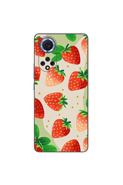 OEM Husa compatibila cu Huawei Nova 9 Silicon Gel Tpu Model Capsuni Pattern