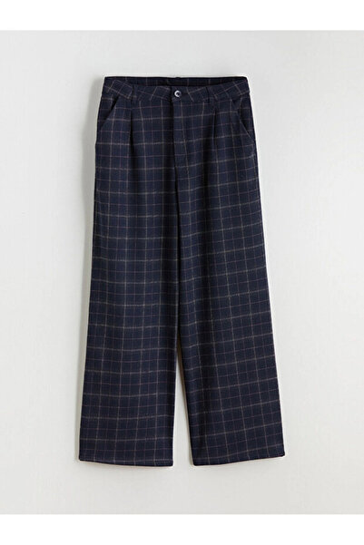 LC Waikiki Devojčice karirane plisirane pantalone