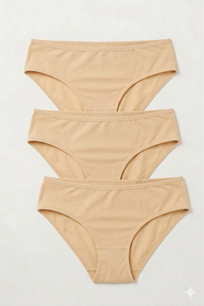 İki Yıldız İteks Bamboo Bikini Waist Panties 3-Pack 2004