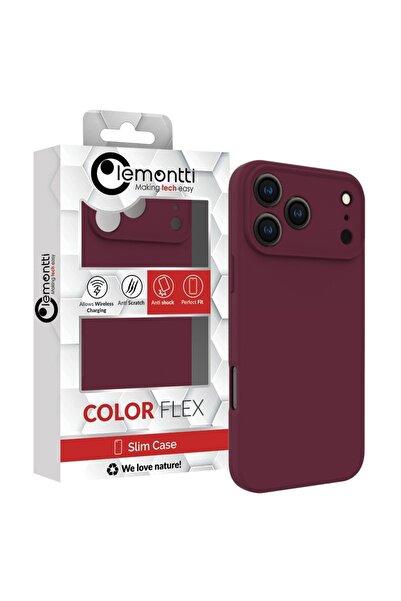lemontti Husa Silicon Soft Slim Magsafe iPhone 17 Pro Max Visiniu