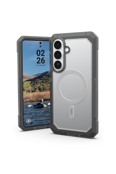 UAG Husa Trooper Magnetic Samsung Galaxy S26 Plus Clear/Ash (2 parti: spate +...