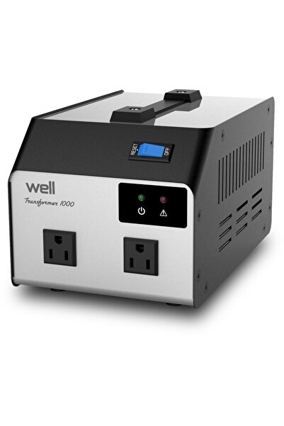 Well Convertor de tensiune 220V -> 110V 1000VA 2 ieșiri