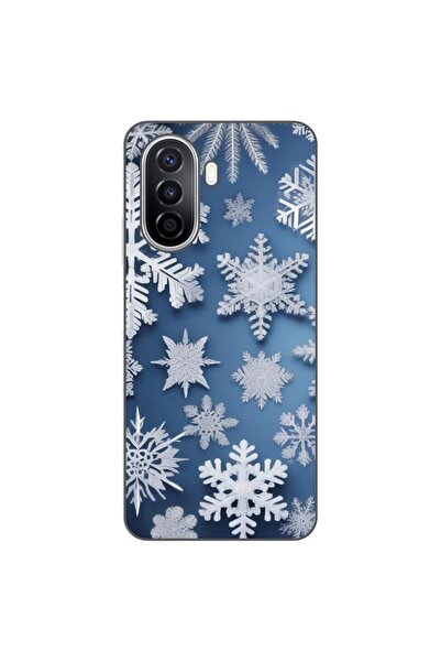 OEM Husa compatibila cu Huawei Nova Y70 Silicon Gel Tpu Model Fulgi de Zapada