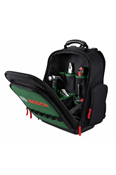 Bosch 1600A02ZA1 Dolu Takım Çantası Sırt Tipi - El Aleti Seti Profesyonel 60 Parça