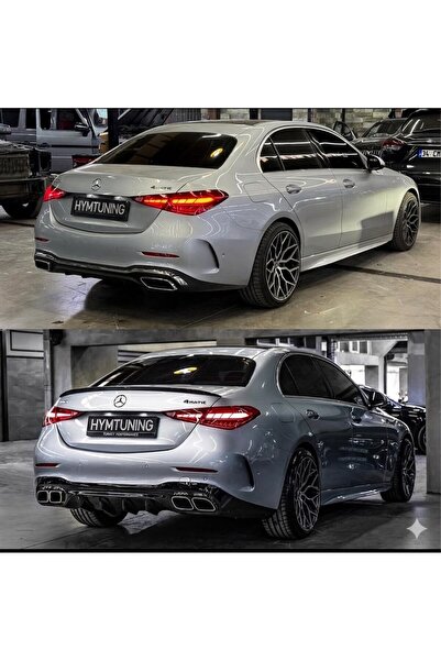 HYM TUNİNG MERCEDES C SERİSİ W206 C63 AMG ARKA DİFÜZÖR 2019+