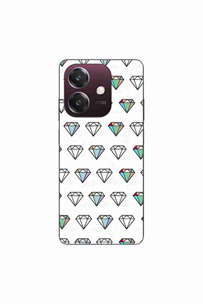 OEM Husa compatibila cu Oppo A60 5G Silicon Gel Tpu Model Diamonds Pattern Tr...